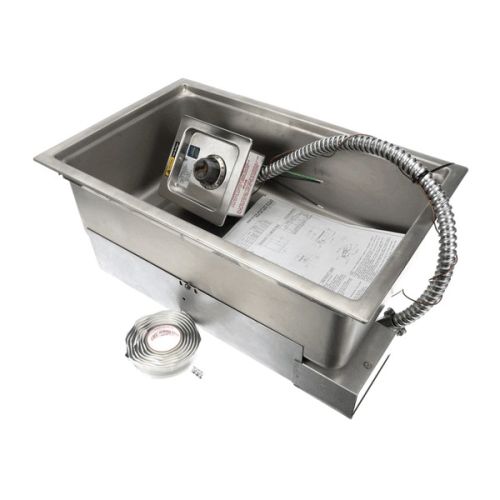 APW 3P-TM90DULS Warmer Hot Food Well W/Drain & Thermostat Top Mount  