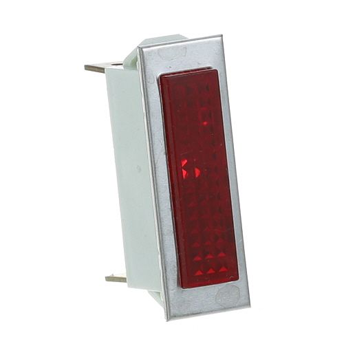 Signal Light3/8" X 1-5/16" Red 24v For Crown Steam - Part# 4-Pl08-2