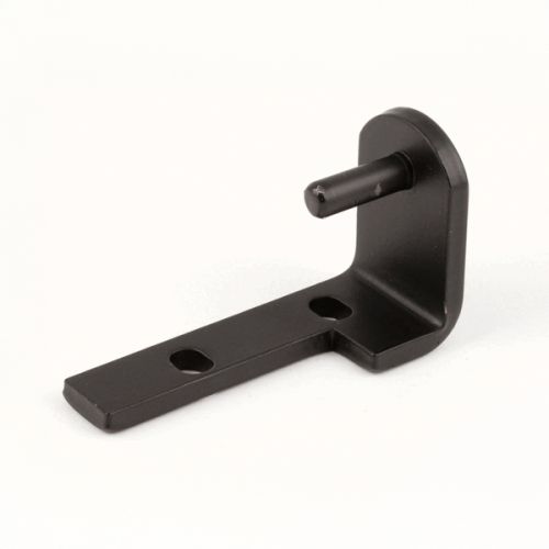Beverage Air 401-247A-02 Top Left Hand Hinge Bracket Black MT/UR