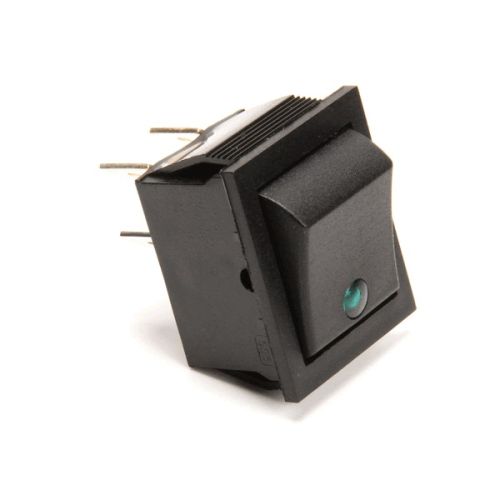 Gold Medal 42798 Sno-Konette Lighted Rocker Switch Green