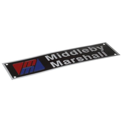 Middleby Marshall 45739 Oven Name Plate MM PS536