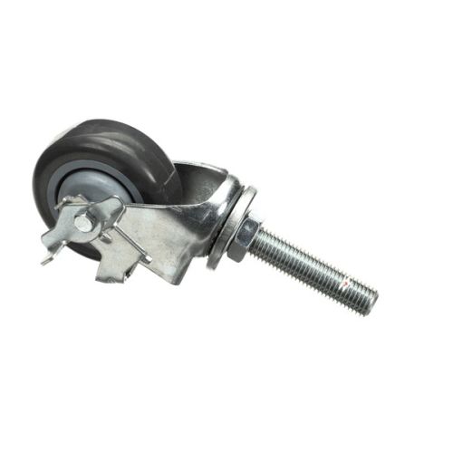 Garland 4602571 Clamshell Grill Swivel Caster Stem W/Brake 4" DIA X 0.875"