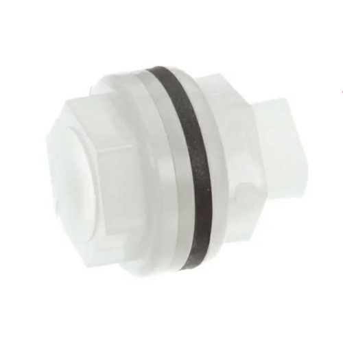 Jackson 47306090500 Dishmachine Plug Bulkhead W/Solid Gasket Plastic