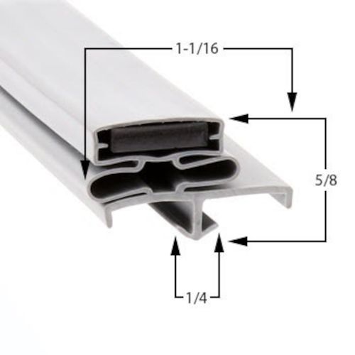 Victory 50359410 3-Sided Door Gasket 67-7/8" X 29-3/4"