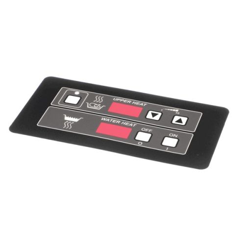 Henny Penny 59304 Heated Merchandiser Control Panel Decal AD/Water W/O Probe