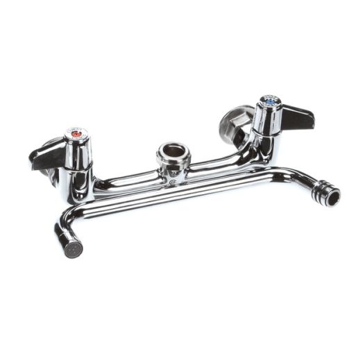 T&S Brass 5F-8WLX10 8' Wall Mount Mixing Faucet 10 Swing