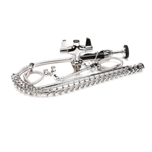 T&S Brass 5PR-2S00 Single Hole Base Pre-Rinse 18" Flexable Inlets