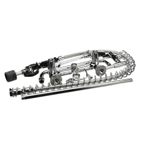 T&S Brass 5PR-8W12-C Pre-Rinse Unit 8" Wall Mount Low-Flow Spray Valve