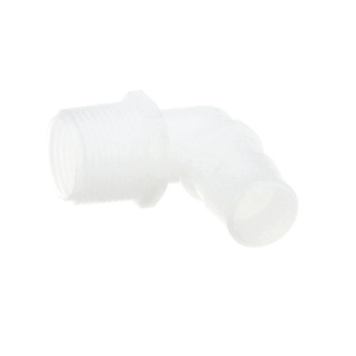 Pitco 60145801 Elbow PVDF Plastic 1" MPT x 1" ID Hose