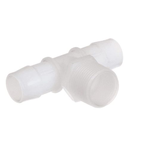 Pitco 60145901 TEE Fitting PVDF 1" MPT X 1" ID Hose Branch