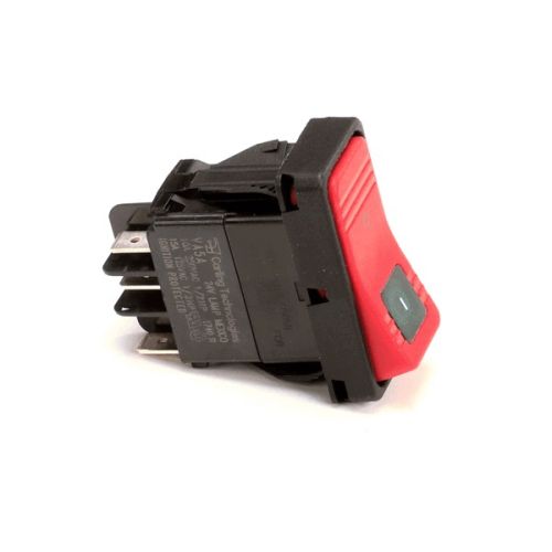 Pitco 60172302 DPDT Rocker Switch LED Green 24 VDC CE