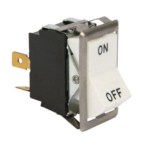 Blodgett 6501 Light Switch, DPST, 15A/125V, 10A/250V, Fits 7/8 X 1-1/2'Hole