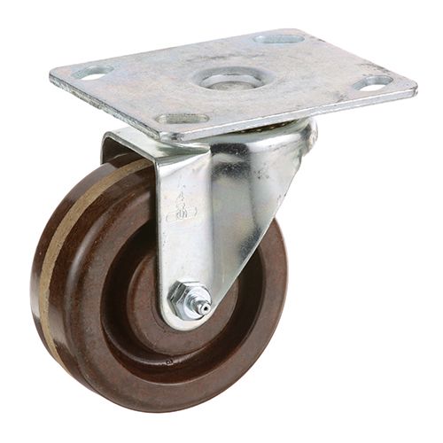 Kason 6C504002HTPHNZ High-Temperature Swivel Plate Caster 4"