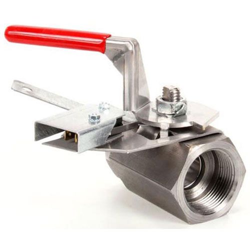 Frymaster 8066373SP Gas Fryer Common Drain Valve Assembly 1.25" H50