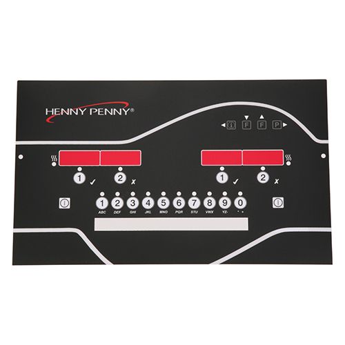 Henny Penny 81354 Fryer Decal Evolution Elite Control