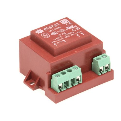True 822204 Transformer 120 VAC 12V 50Hz Elstat