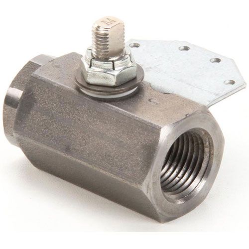 Frymaster 8231538 Drain Valve with Bracket Ball BIF 1/2"