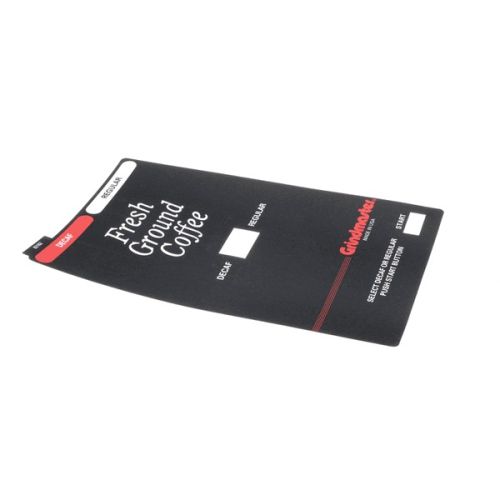 Grindmaster 83162 Decal Label Front Panel 250