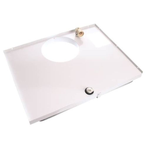 True 870912 Refrigerator Evaporator Cover Assembly T-23 Clear 7/16" x 18-1/16"