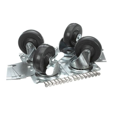 True 879401 Caster Kit With 4" Set Of 4 TMC 830216 830217