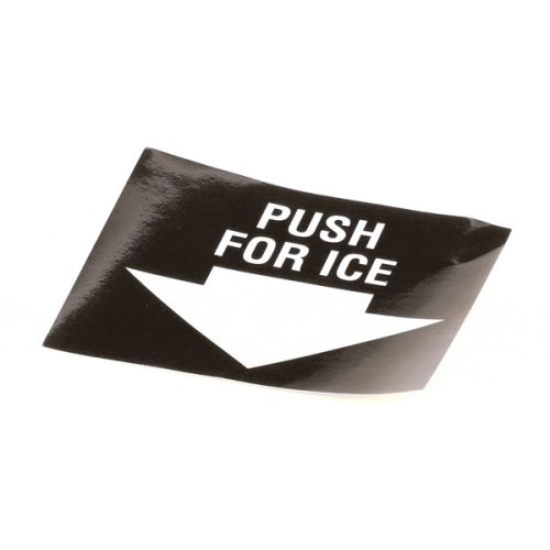 Cornelius 91035 Label Operate Ice Push DF/EDXXX
