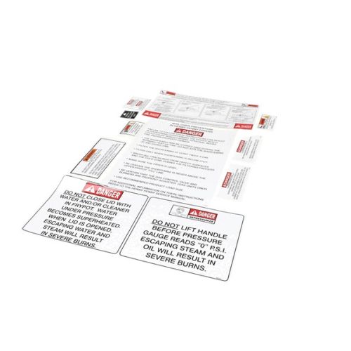 Henny Penny 97347 Pressure Fryer Label Kit PFE-590