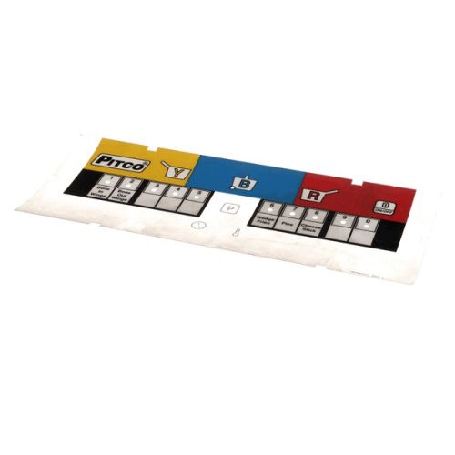 Pitco A6090701 Gas Fryer Label Overlay Wingstreet SG