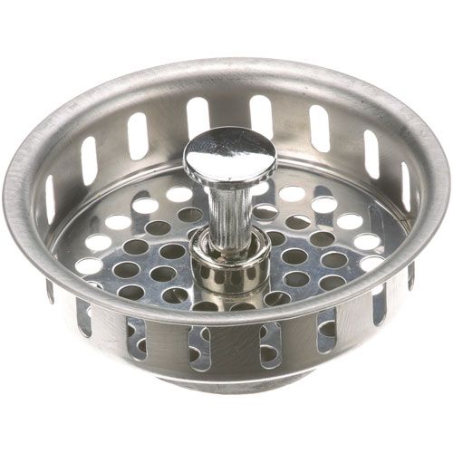 Allpoints 1021062 Drain Basket With Moveable Metal Post 