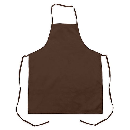 Allpoints 1033COF KNG 32 in Bib Apron Coffee