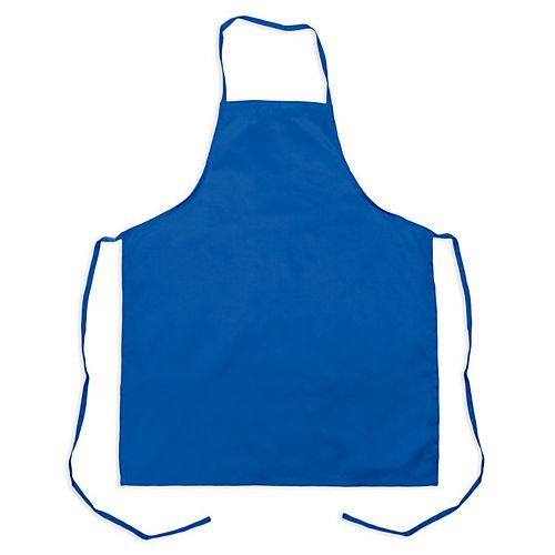 Allpoints 1033RBL KNG 32 in Bib Apron Royal Blue