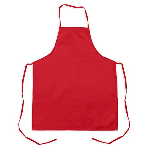 Allpoints 1033RED KNG 32 in Bib Apron Red