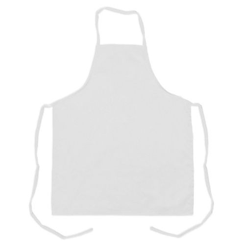 Allpoints 1033WHT KNG 32 in Bib Apron White