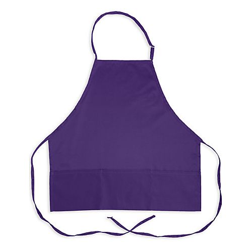 Allpoints 1040PUR KNG 27 in Bib Apron Purple 3 Pocket