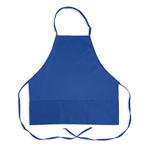 Allpoints 1040RBL KNG 27 in Bib Apron Royal Blue 3 Pocket