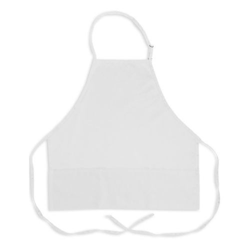 Allpoints 1040WHT KNG 27 in Bib Apron 