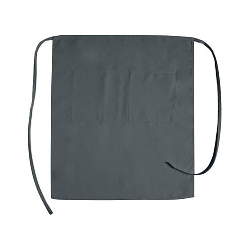 Allpoints 1043SLT KNG 32 in Bistro Apron Slate 2 Pockets