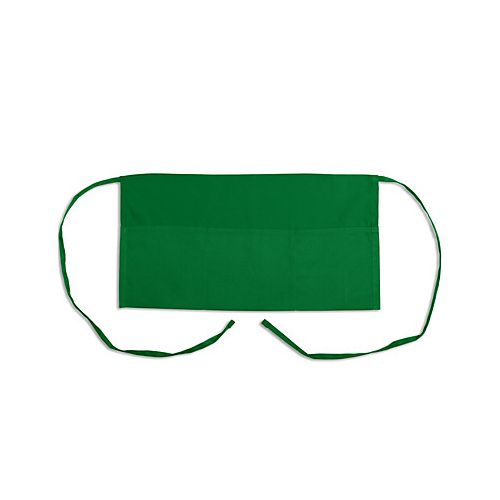 Allpoints 1046KLG KNG 11 in Waist Apron Kelly Green 3 Pockets