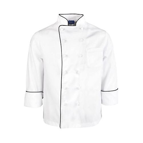 Allpoints 10495XL KNG 5XL Chef Coat Executive, Knot Buttons