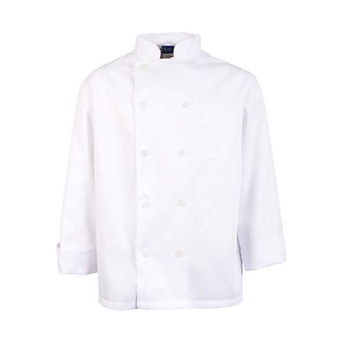 Allpoints 10504XL KNG 4XL Mens Chef Coat Long Sleeve