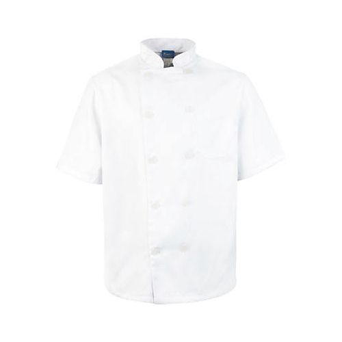 Allpoints 1051M Kng M Mens Chef Coat Short Sleeve