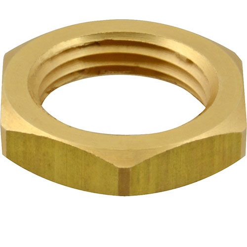 Allpoints 1171023 Nut,Lock , 1/2"Nps, Brass
