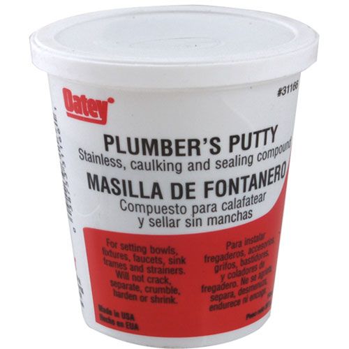 Allpoints 1171156 Putty, Plumbers , 1/2 Pint