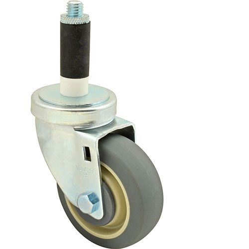 Allpoints 1201009 Caster,Stem , 3-1/2", Gray