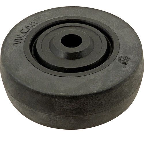 Allpoints 1201039 Wheel , 3-1/2",3/8ID,W/Bsh,Black