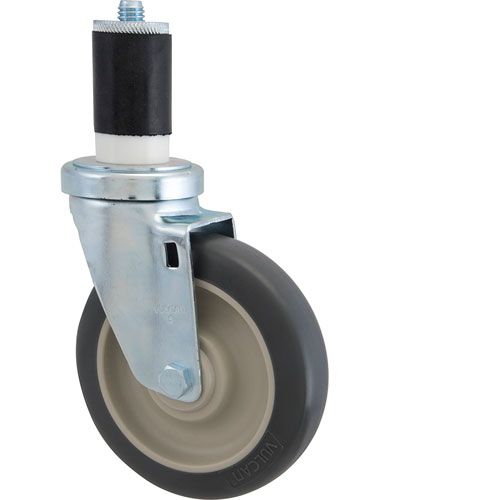 Allpoints 1201124 Stem Caster(5", Gry)
