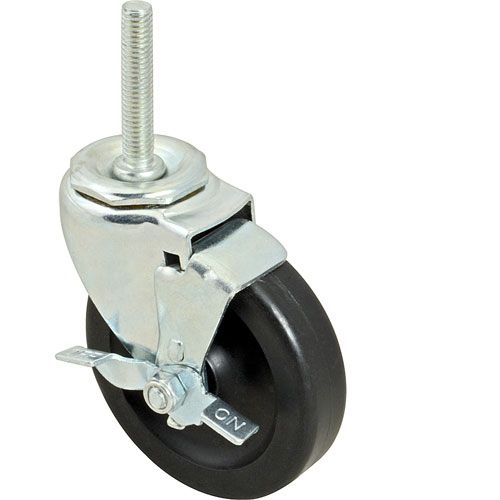 Allpoints 1201194 Stem Caster, 4",7/16-14,W/Brake