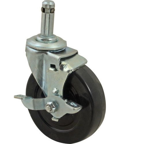Allpoints 1201197 Stem Caster (3"OD,Swivel,W/ Rake)