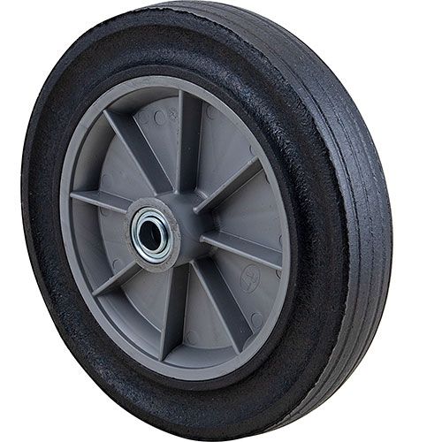 Allpoints 1201242 Wheel 12" OD X 2"W, 3/4"ID Black