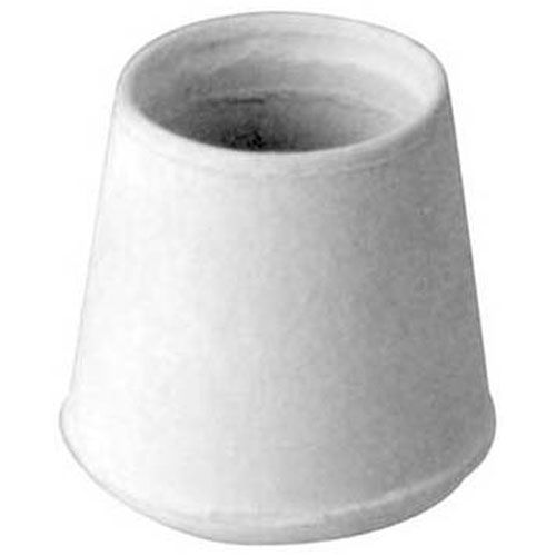 Allpoints 1211041 Crutch Tip, F/ 1"OD Tube, White
