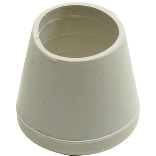 Allpoints 1211043 Crutch Tip , F/ 1-1/8" Tube,White